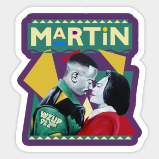 martin love gina forever Sticker